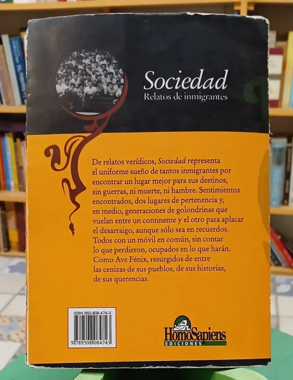 Sociedad Relatos De Inmigrantes - Marga Santolín