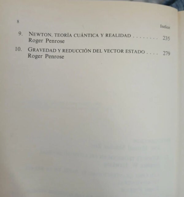 Cuestiones Cuánticas Y Cosmológicas - S Hawking Y R Penrose