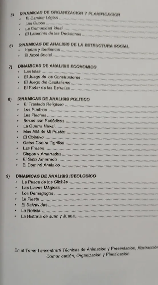 Técnicas Participativas: Educación Popular, Alforja