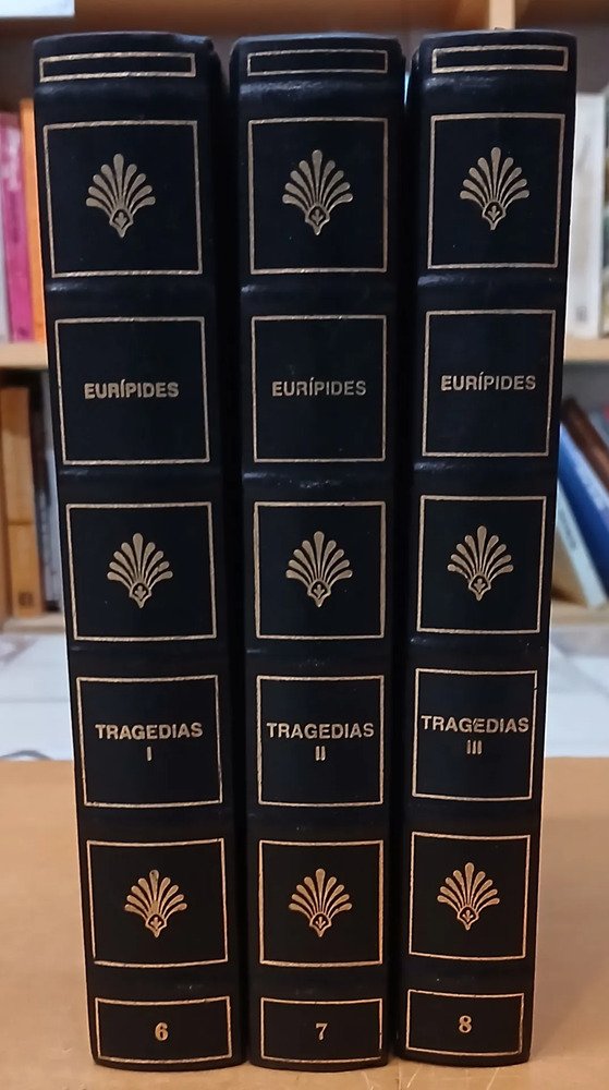686941-MLA109861018564_042026 Eurípides - Tragedias T. 1, 2 Y 3 Ed. B. Básica Gredos