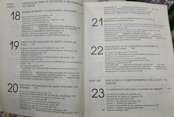 Contabilidad De Costos - Charles T. Horngren - George Foster