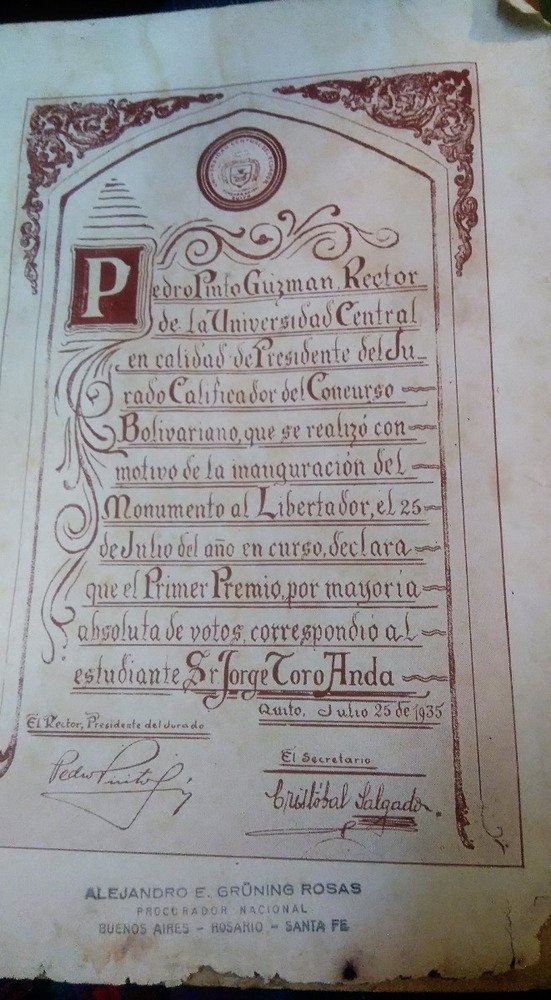 Las Ideas Del Libertador - Toro Anda, Jorge