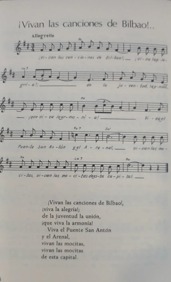 690173-MLA99150304792_112025 Canciones Populares Bilbainas - Recopilado J. De Orúe Matia
