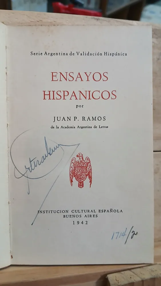 Ensayos Hispanicos, Juan Ramos