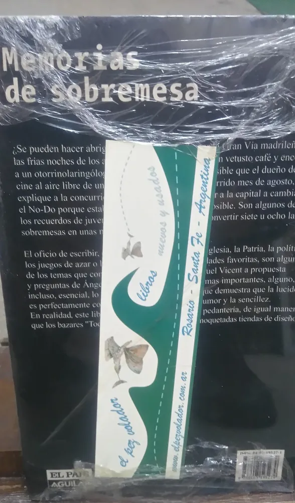 Memorias De Sobremesa - Harguindey A., Azcona R., Vicent M.