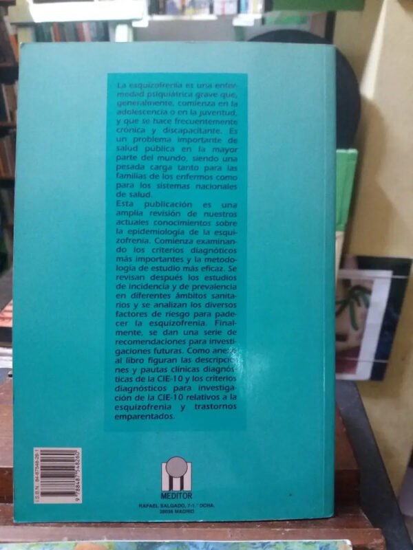 Esquizofrenia -wagner Y De Girolamo-