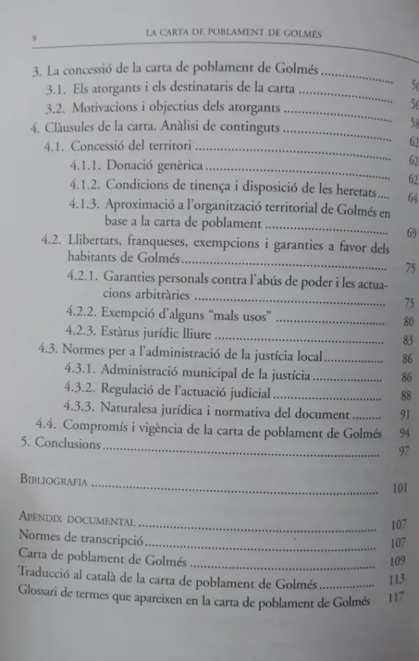 695242-MLA48171323041_112021 La Carta De Poblament De Golmés- Albert Martínez I Elcacho -