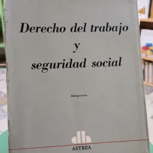 700089-MLA90817123020_082025 Derecho Del Trabajo Y Seguridad Social - Vázquez Vialard