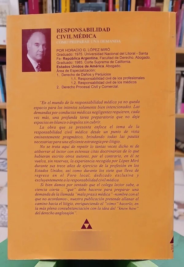 704485-MLA109778460292_042026 Responsabilidad Civil Y Médica - Horacio G. López Miró
