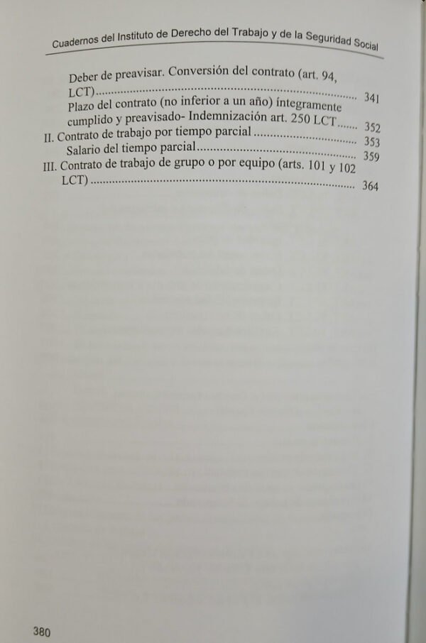 Ley De Contrato De Trabajo Estudios Profundizados 3. R. Seco