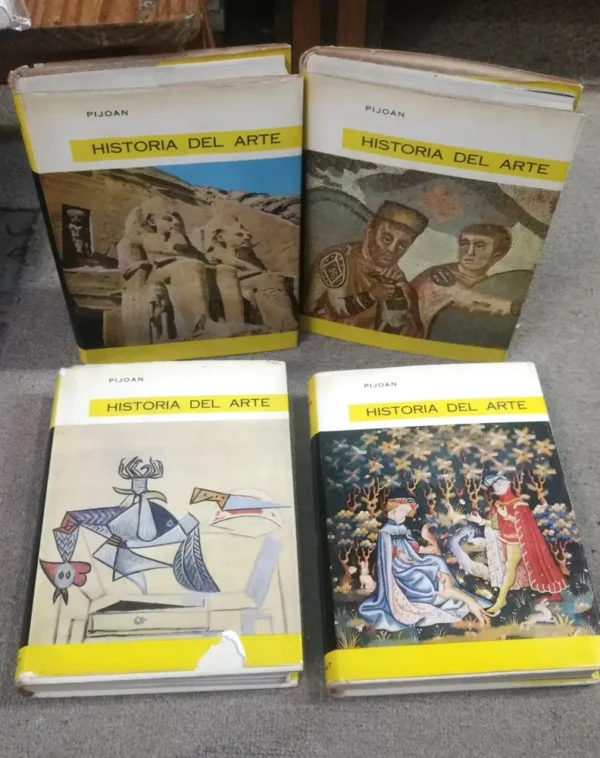 4 Tomos (1-2-3-4) Historia Del Arte José Pijoán Salvat 1961