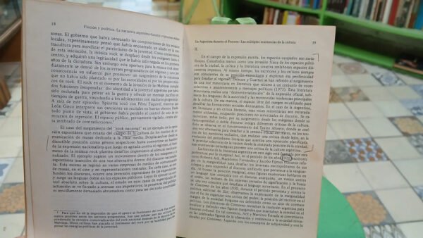 Ficción Y Política -dictadura- Halperín Donghi Beatriz Sarlo