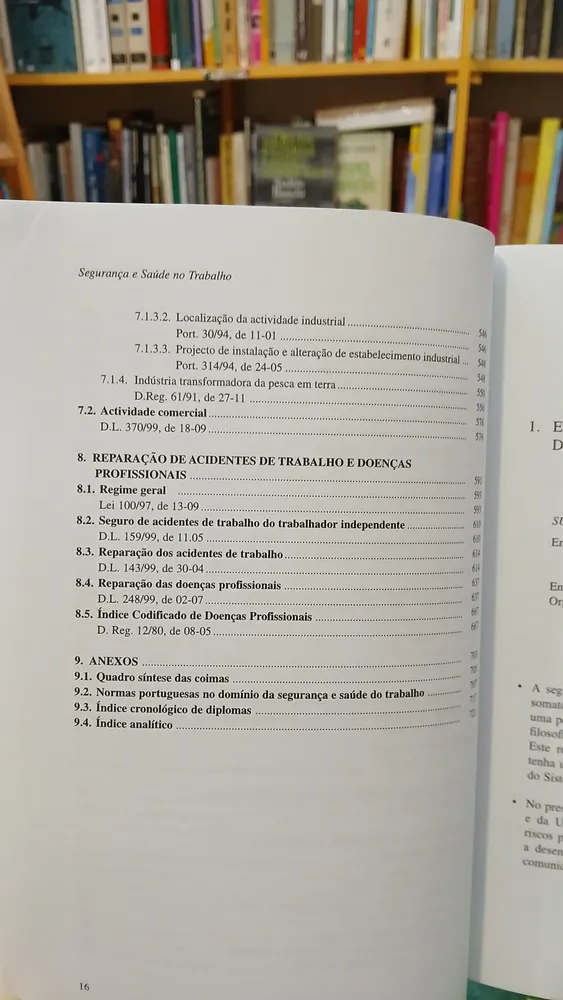 Segurança E Saúde No Trabalho Legislaçao Anotada (portugués)