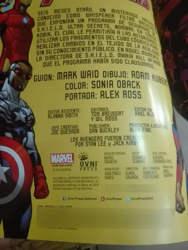 712094-MLA77992875618_082024 Nuevos Y Distintos Avengers Standoff 5 Pleasant Hill Parte 3
