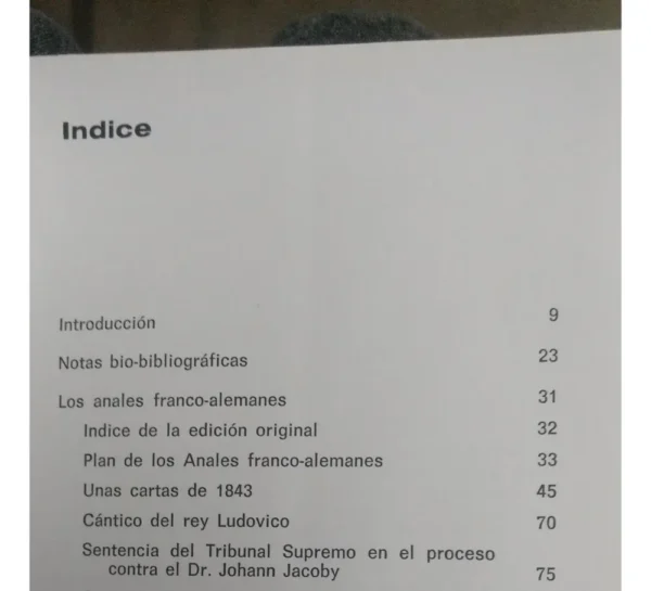 Los Anales Franco-alemanes - Karl Marx , Arnold Ruge - 1970