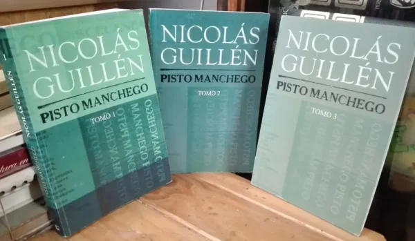 719871-MLA74621407002_022024 Pisto Manchego 3 Tomos - Nicolás Guillén - Edición Cubana