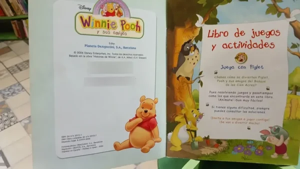 Winnie Pooh: Juegos Y Actividades T. 1 Y 2 - Disney