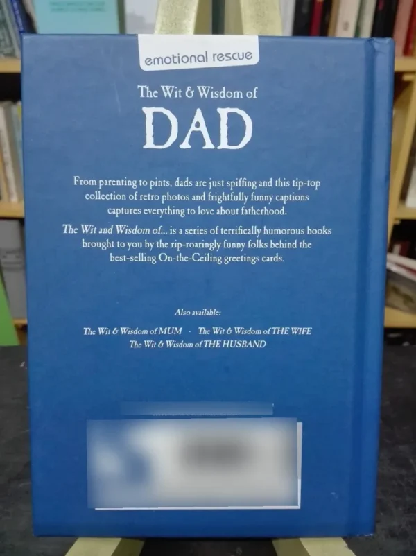 722148-MLA71215786402_082023 The Wit And Wisdom Of Dad - En Inglés - Studio Press