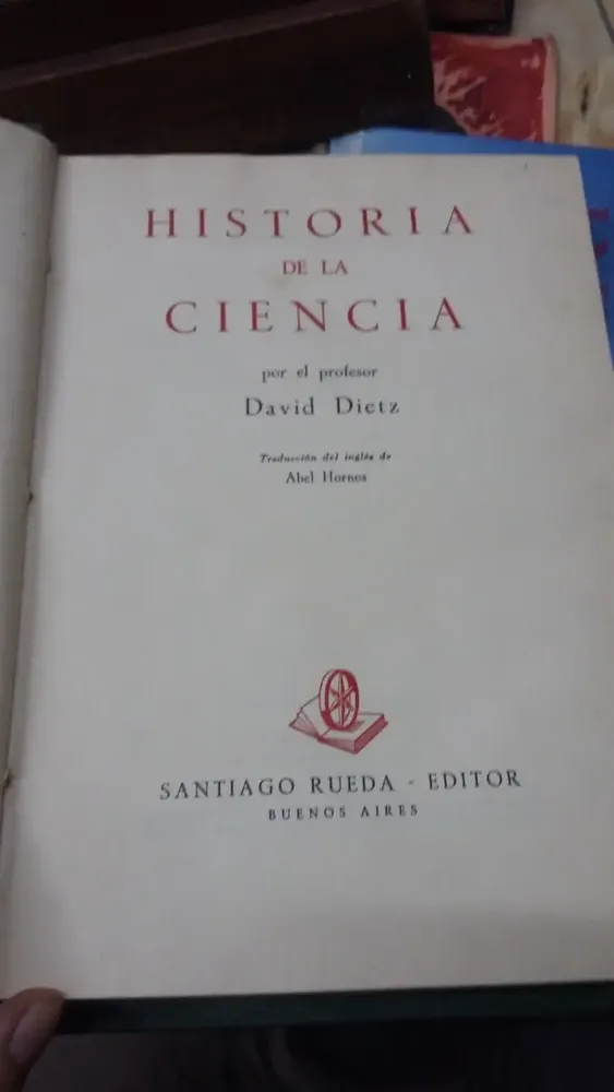 Historia De La Ciencia - Dietz, David