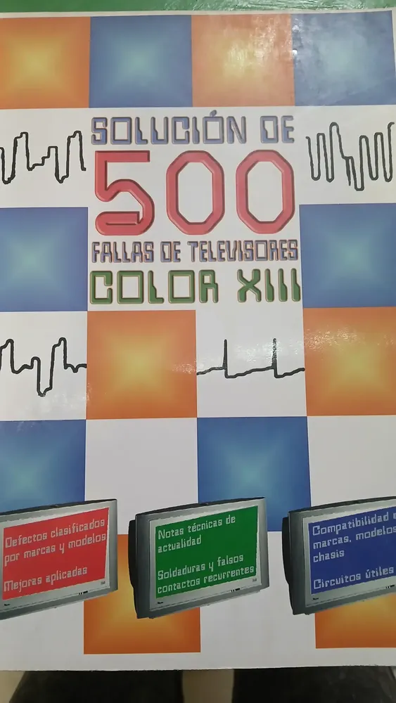 724761-MLA91202038016_092025 Solución De 500 Fallas De Monitores I Y Ii Y Tv Color Xiii
