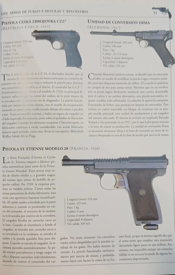 726211-MLA111046468893_042026 1001 Armas De Fuego - Chris Mcnab - Ed. Servilibro