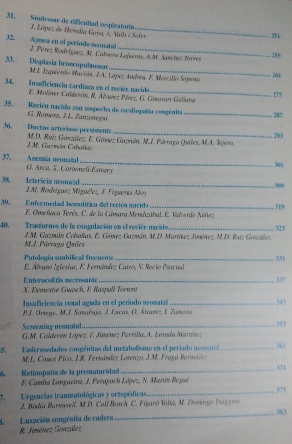 Protocolos Diagnóstico-terapéuticos De Neonatología Sen-aep