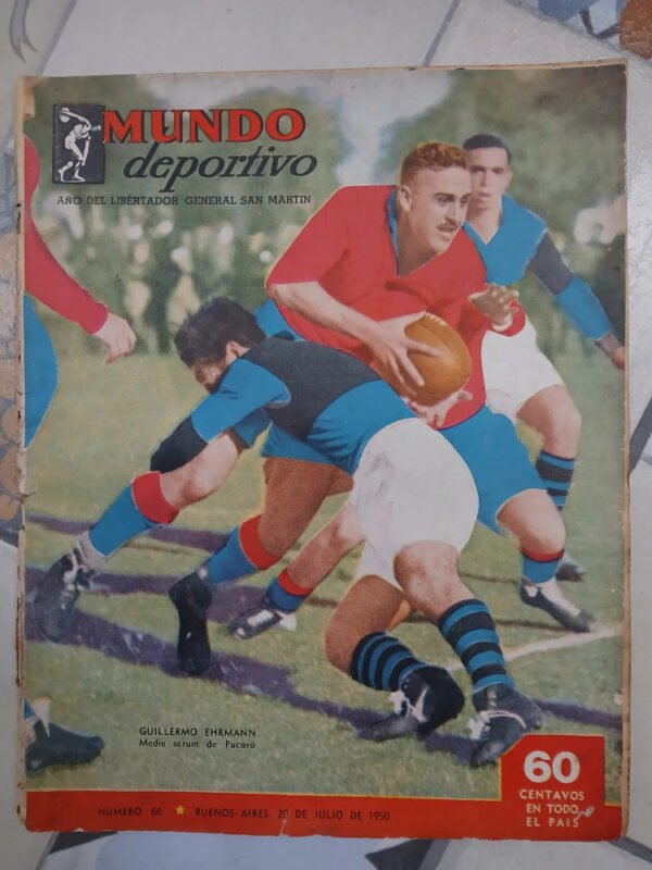 729200-MLA82983698857_032025 Revista Mundo Deportivo Numero 66 - Guillermo Ehrmann