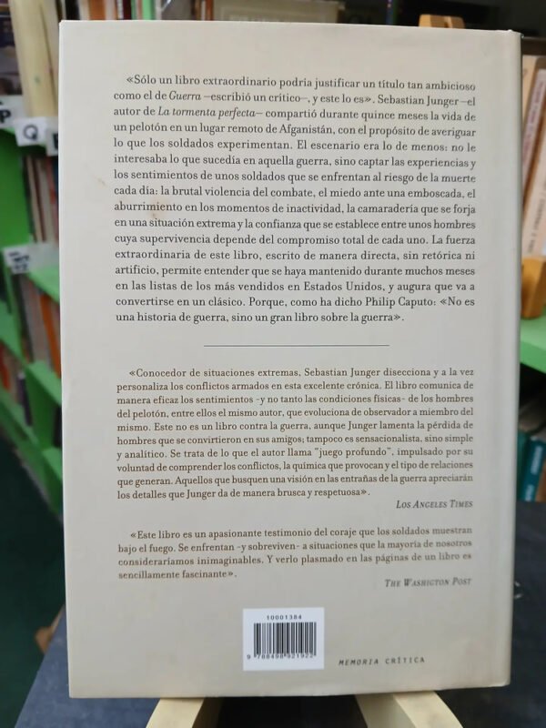 730630-MLA80619764860_112024 Guerra - Sebastian Junger - Editorial Crítica