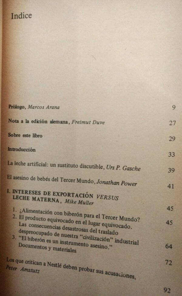 Las Multinacionales De La Alimentación Contra Los Bebés 1982