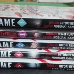 King's Game Lote X5 (1, 1 Extreme, 2, 4, 5) Nobuako Kanazawa