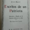 732943-MLA46113727964_052021 Escritos De Un Patriota - José Martí