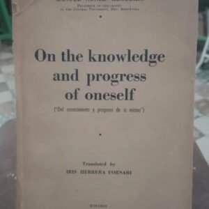 Del Conocimiento Y Progreso D Sí Mismo Nuñez Regueiro Inglés