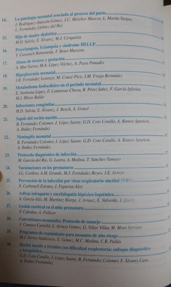 Protocolos Diagnóstico-terapéuticos De Neonatología Sen-aep