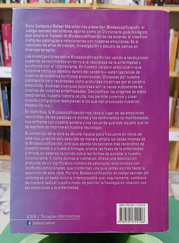Biodescodificación: Código Secreto Síntoma - Corbera/marañon