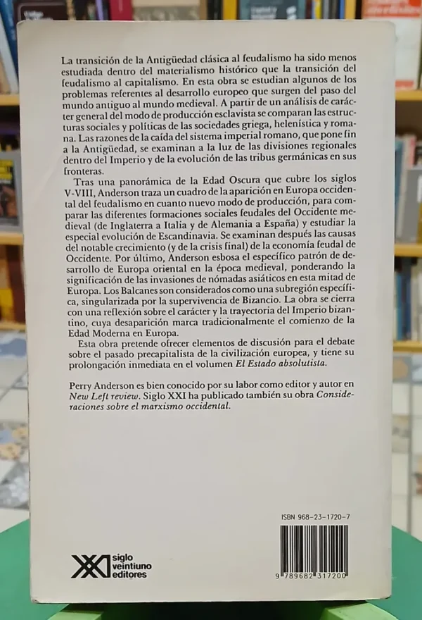 738745-MLA108816520511_032026 Transiciones De La Antigüedad Al Feudalismo - Perry Anderson