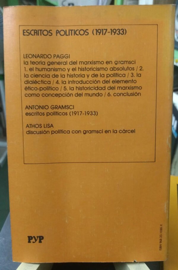 739148-MLA75421548378_042024 Escritos Políticos 1917-1933 Antonio Gramsci Intro De Paggi