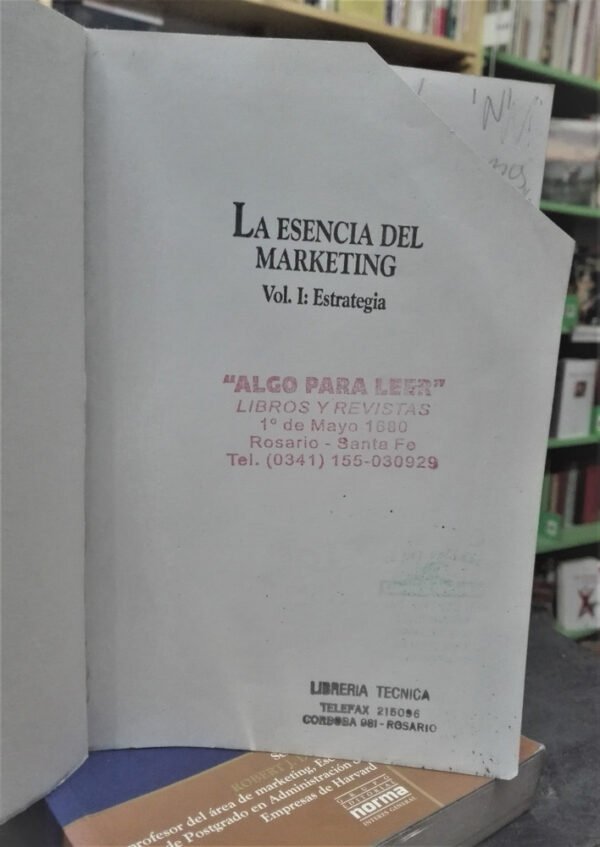 La Esencia Del Marketing Vols. 1 Y 2 Estrategia Robert Dolan