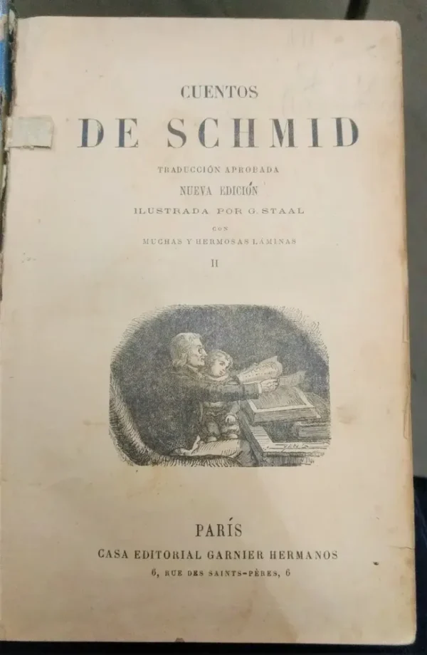 Cuentos De Schmid - Garnier Hermanos, Edición Ilustrada