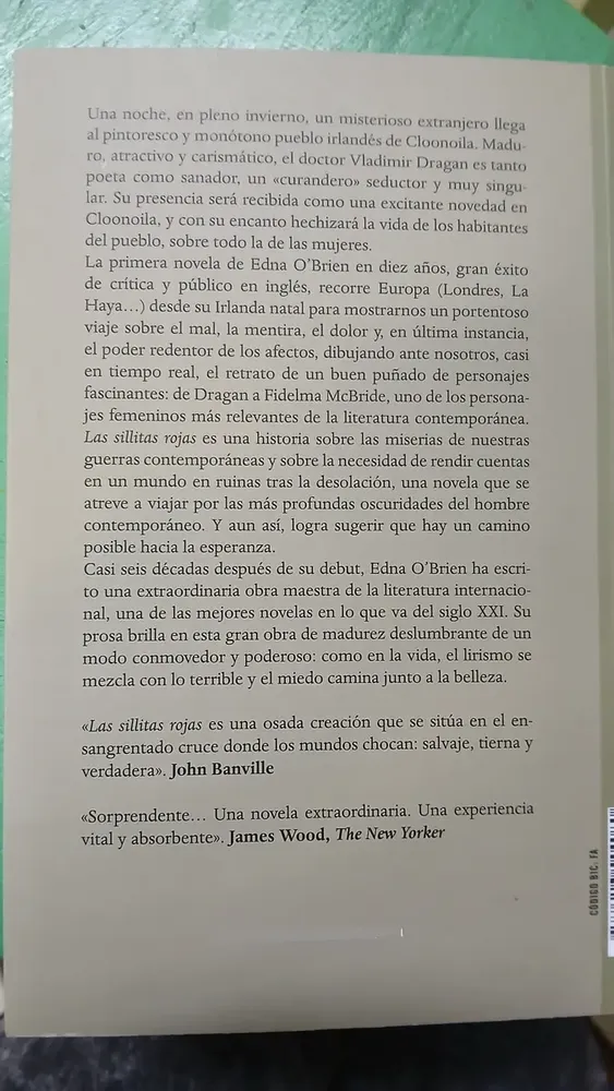 Las Sillitas Rojas - Edna O'brien -