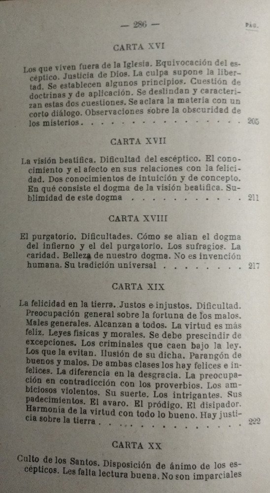 Balmes - Cartas A Un Escéptico -