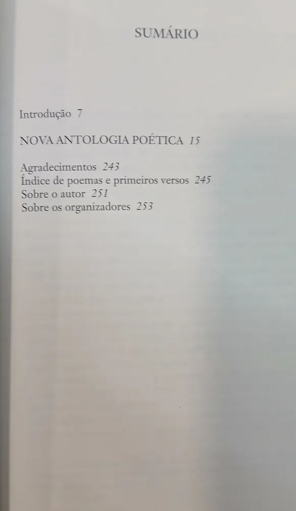 Nova Antología Poética - Vinicius De Moraes