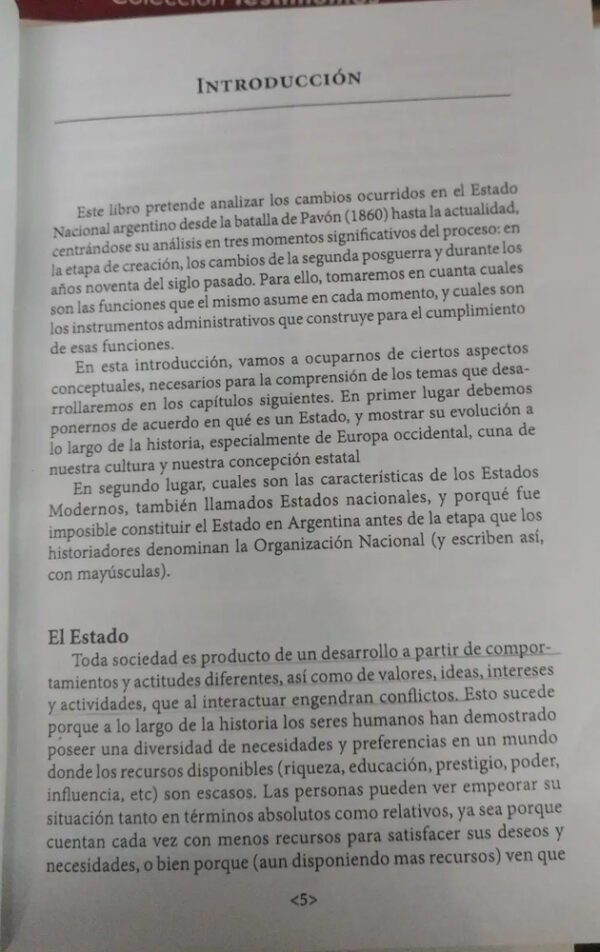 Tres Momentos Del Estado Nacional - Horacio Gaggero -