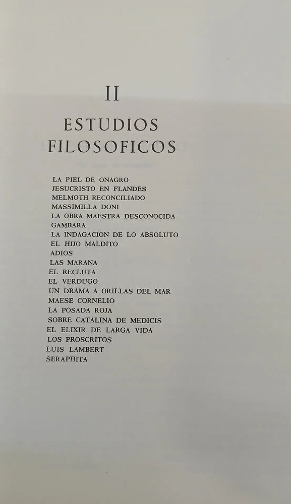 Honore De Balzac - Tomo 5 - Obras Completas - Ed. Aguilar