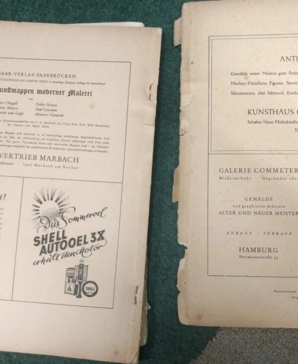 749643-MLA79347073973_092024 Das Kunstwerk 1. Jahr 1946-1947 - Doppelheft 8/9 (en Alemán)