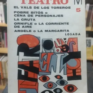 Teatro 5. El Vals De Los Toreros, Pobre Bitós - Jean Anouilh