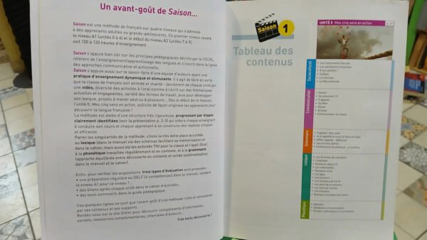 Saison 1 A1+ Livre + Dvd Marie Cocton Didier 2015 En Francés