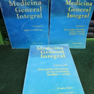 751502-MLA79987719603_102024 3 Volúmenes Medicina General Integral Álvarez Sintes Ecimed