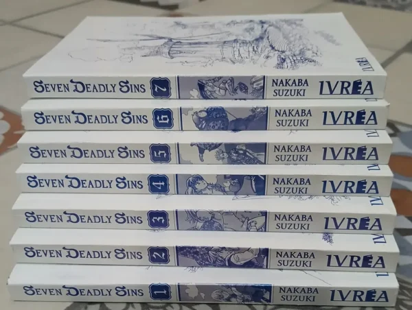 Seven Deadly Sins  Vol. 1 Al 7- Manga - Nakaba Suzuki