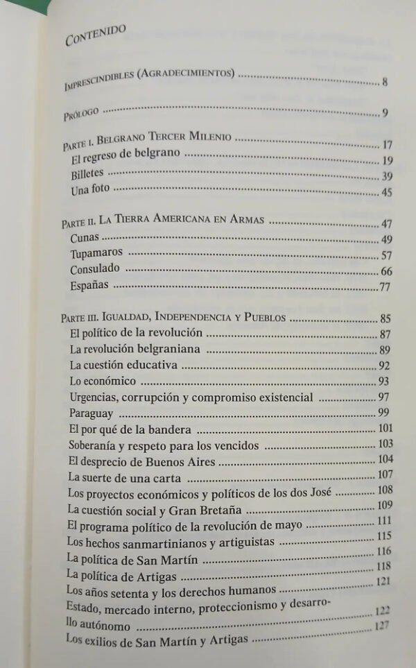 Los Caminos De Belgrano - Carlos Del Frade