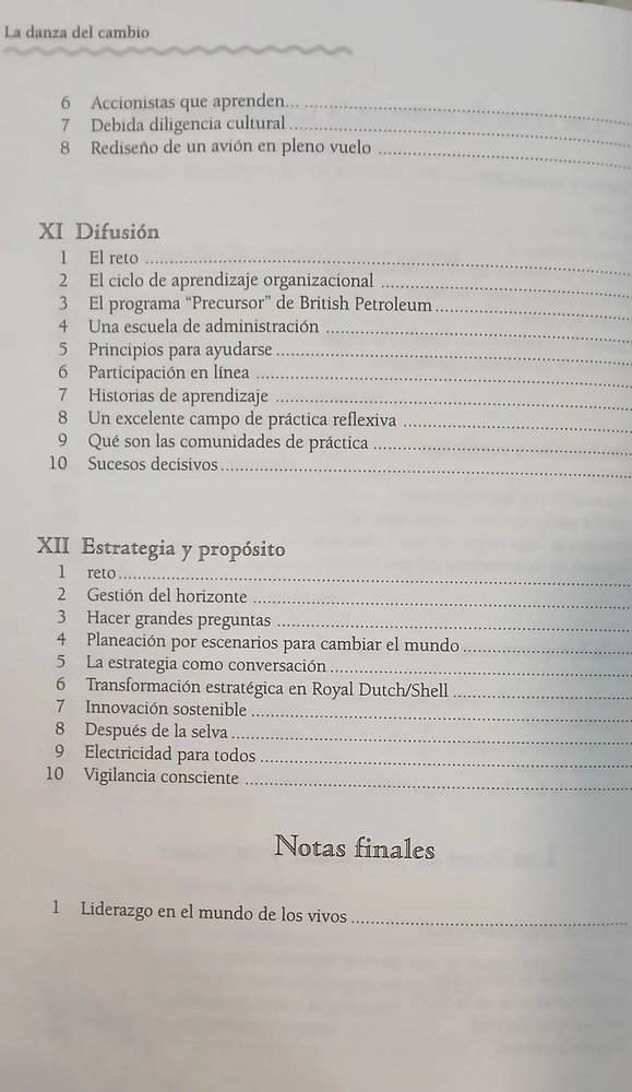 Ladanza Del Cambio - Peter Senge Y Otros